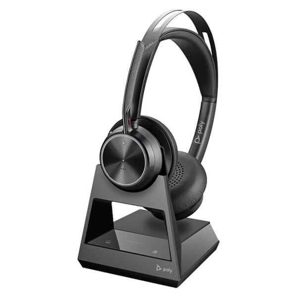 Poly Voyager Focus 2 Office Wireless Headset 21372901 Headset Store